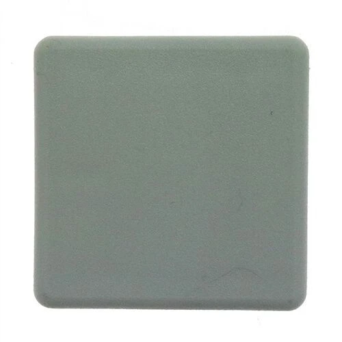 Grey Square Unistrut End Cap (41mm x 41mm) | LDPE