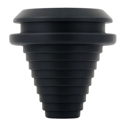 Stepped Rubber Grommets - 21mm Hole Diameter - 27.5mm Length - PVC