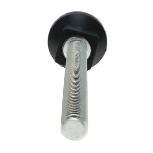 M6 x 25mm Levelling Foot - 25mm Black Base