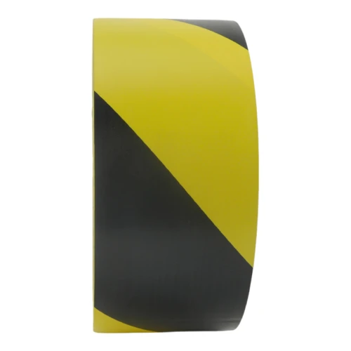 50mm Black & Yellow Hazard Tape (33m) | Industrial Floor Marking Tape