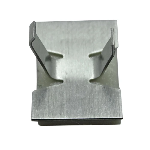 Self Adhesive Aluminium Cable Clip - Double Arm for 6.3mm bundles