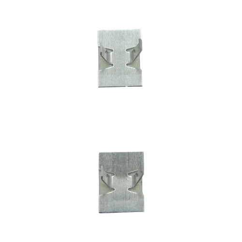 Aluminium Cable Clips - Double Arm for 10.0mm Bundles