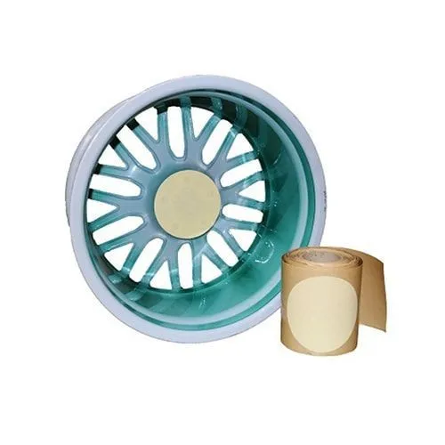200mm Alloy Wheel Masking Discs (250 Pack) - High Temp Crepe Paper