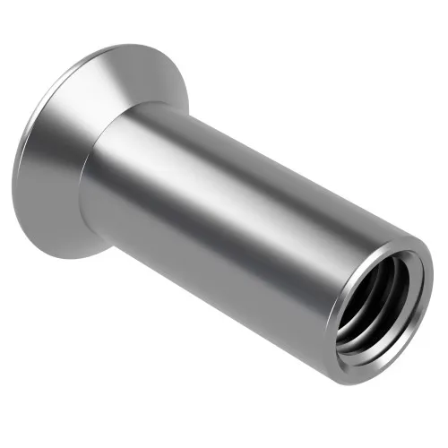 M4 x 12mm Hex Socket Countersunk Barrel Nut | Marine Grade A4 Stainless Steel