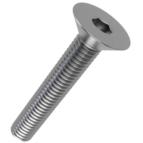 M12 x 65mm Hex Socket (H8) Countersunk Screw (ISO 10642) | A2-70 Stainless Steel