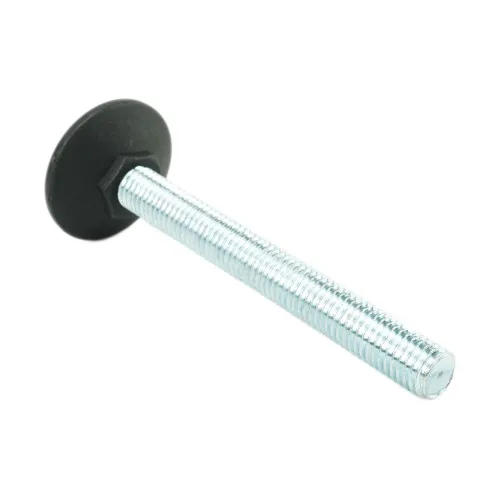 M12 x 102mm Steel Adjustable Foot - 40mm Pozi Base | 500kg Load