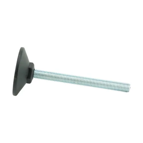 M10 x 98mm Steel Adjustable Foot - 50mm Pozi Base | 300kg Load