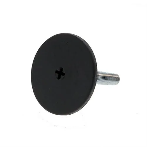 M12 x 48mm Stainless Steel Pozi Adjustable Foot - 50mm Base | 500kg Load