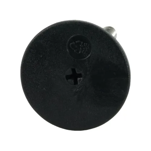M12 x 98mm Steel Adjustable Foot - 50mm Pozi Base | 500kg Load