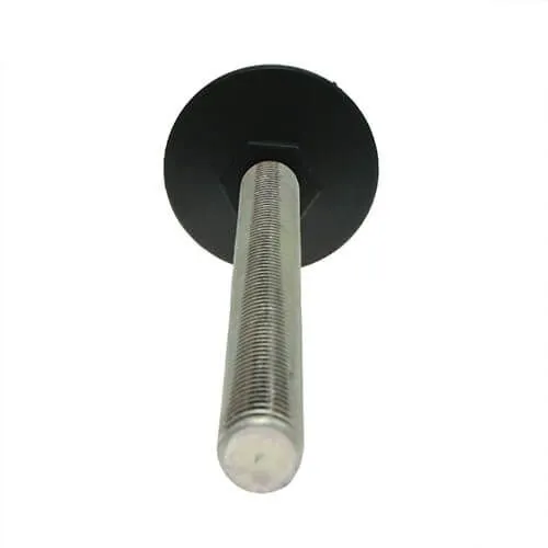 M12 x 98mm Stainless Steel Pozi Adjustable Foot - 50mm Base | 500kg Load