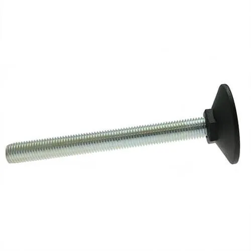 M16 x 146mm Steel Adjustable Foot - 60mm Pozi Base | 760kg Load