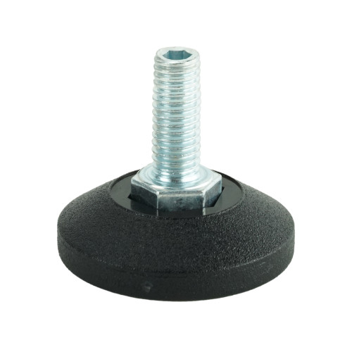 M8 x 20mm Allen Key Adjustable Foot - 38mm Base | 400kg Load