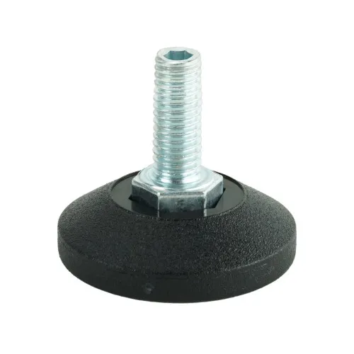 M8 x 20mm Allen Key Adjustable Foot - 38mm Base | 400kg Load