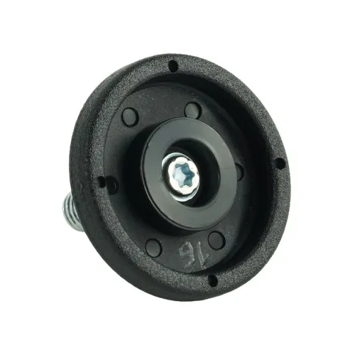 M8 x 20mm Allen Key Adjustable Foot - 38mm Base | 400kg Load