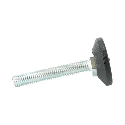 M10 x 60mm Allen Key Adjustable Foot - 38mm Base | 550kg Load