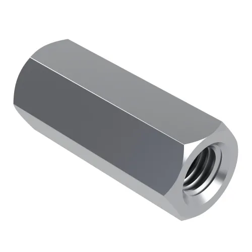 M5 x 65mm Hexagonal Female/Female Standoff, 8mm A/F - Zinc Plated Steel