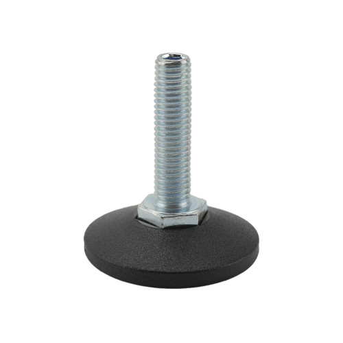 M10 x 40mm Allen Key Adjustable Foot - 48mm Base | 550kg Load