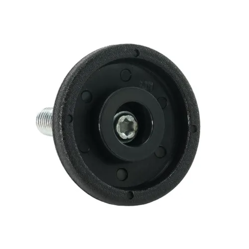 M8 x 30mm Allen Key Adjustable Foot - 38mm Base | 400kg Load