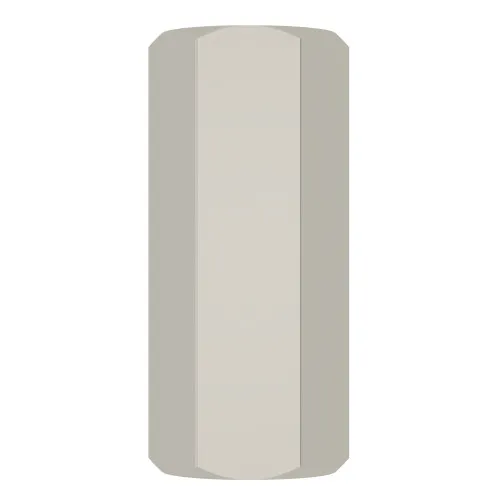 M8 x 70mm Hexagonal Female/Female Standoff, 13mm A/F - Nickel Plated Brass