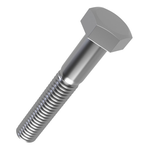 M45 x 250mm Hex Bolt - Part Threaded (DIN 931) | A2 Stainless Steel