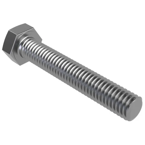 M27 x 180mm Set Screw - Hex Head (DIN 933) | Marine Grade A4-70 Stainless Steel