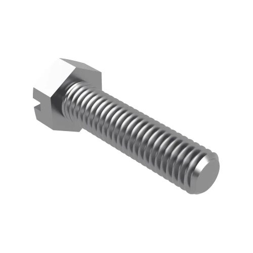 M3 x 16mm Slotted Set Screw - Hex Head (DIN 933SZ) | Marine Grade A4 Stainless Steel