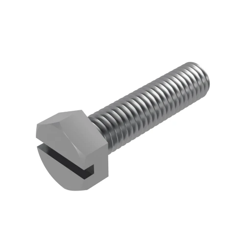 M6 x 40mm Slotted Hex Head Screw, DIN 933SZ, A2 Stainless