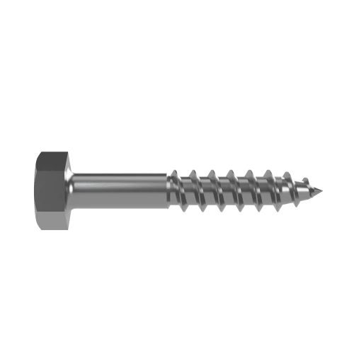 12mm x 65mm Coach Screw, DIN 571, BZP Steel