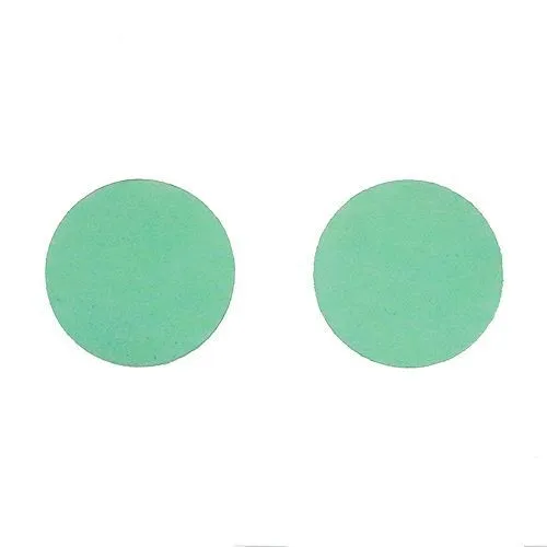 6mm High Temperature Polyester Masking Discs - 2500pk | Green