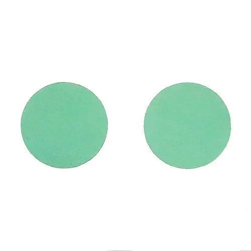 11mm High Temperature Polyester Masking Discs - 2500pk | Green