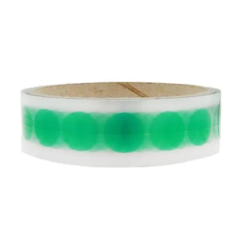 15mm High Temperature Polyester Masking Discs - 1500pk | Green