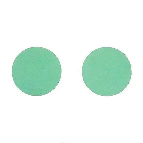 30mm High Temperature Polyester Masking Discs - 500pk | Green
