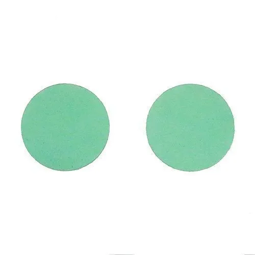 55mm High Temperature Polyester Masking Discs - 500pk | Green
