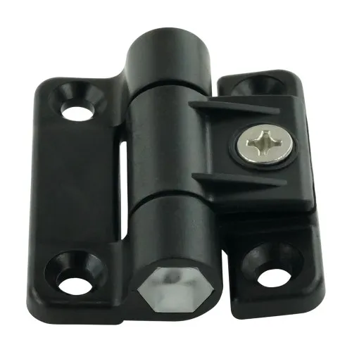 65mm x 56mm Adjustable Torque Positioning Hinge | Black