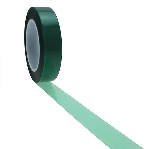 22.2mm Green Polyester Tape (80 Microns) 66m