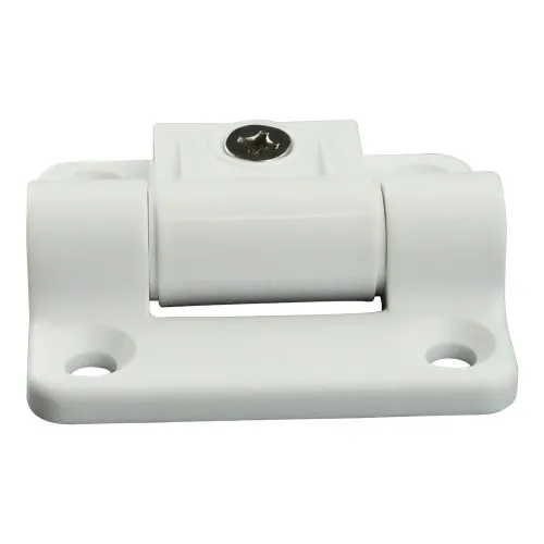 65mm x 56mm Adjustable Torque Positioning Hinge | White