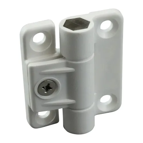 65mm x 56mm Adjustable Torque Positioning Hinge | White