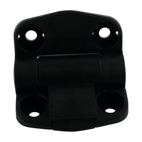 51mm x 57mm Detent Plastic Hinges 0° - 115° angle | Black