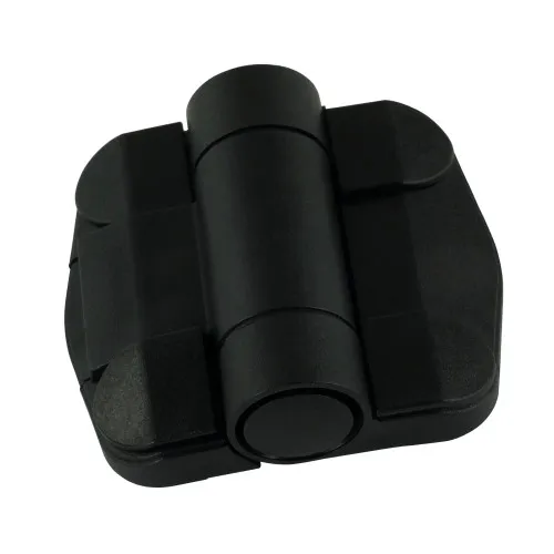 51mm x 57mm Detent Plastic Hinges 0° - 150° angle | Black