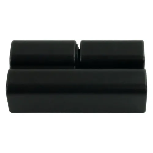 64mm x 32.5mm Metal Offset Lift-off Hinges Left Hand | Black