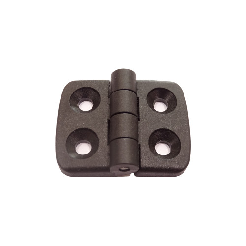 30mm x 39mm Black Plastic Countersunk Hinge 