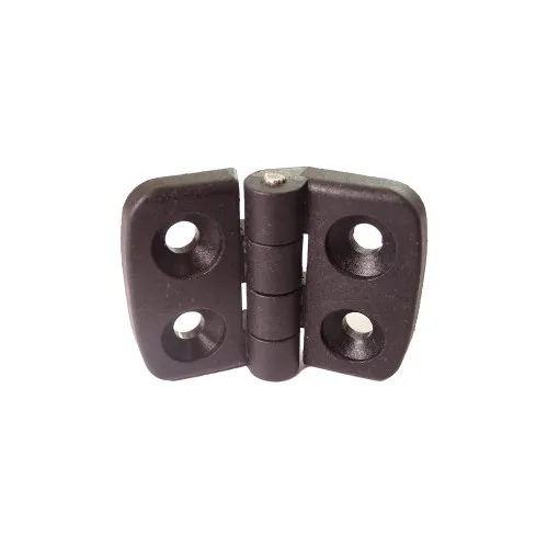 30mm x 39mm Black Plastic Countersunk Hinge 