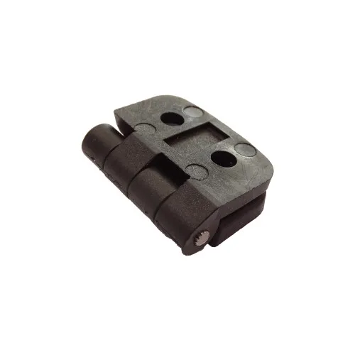 30mm x 39mm Black Plastic Countersunk Hinge 