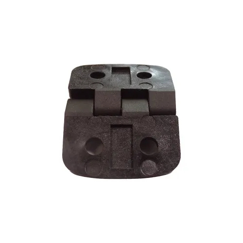 30mm x 39mm Black Plastic Countersunk Hinge 