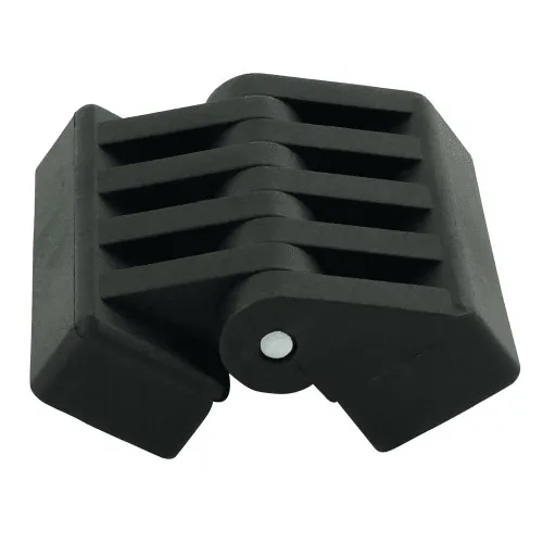 54mm x 44mm Plastic Hinge with Threaded Inserts 