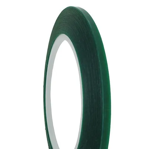 3.2mm Thin Tape - Green Polyester (25 Microns) 66m