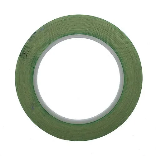 3.2mm Thin Tape - Green Polyester (25 Microns) 66m