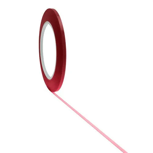 4mm Red Polyester Tape (80 Microns) 66m