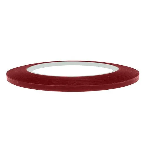 4mm Red Polyester Tape (80 Microns) 66m
