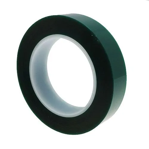 Green Polyester Tape for Masking | 12.7mm x 66m